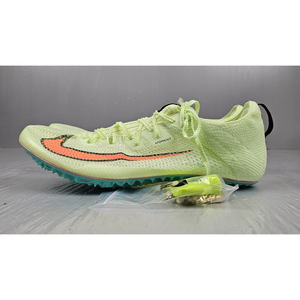 Nike Zoom Superfly Elite 2 Track Spikes Mens 15 CD4382-700 Volt Sprint NEW